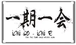 Ichigo ichie, Connaissez-vous le "ichigo ichie" ? Cette philosophie japonaise est au cœur d'un ouvrage "Fais de chaque instant le meilleur de ta vie".
